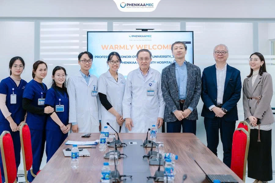 Bệnh viện Đại học Phenikaa đón tiếp GS. Yasunori Ota – Chuyên gia hàng đầu trong lĩnh vực Giải phẫu bệnh