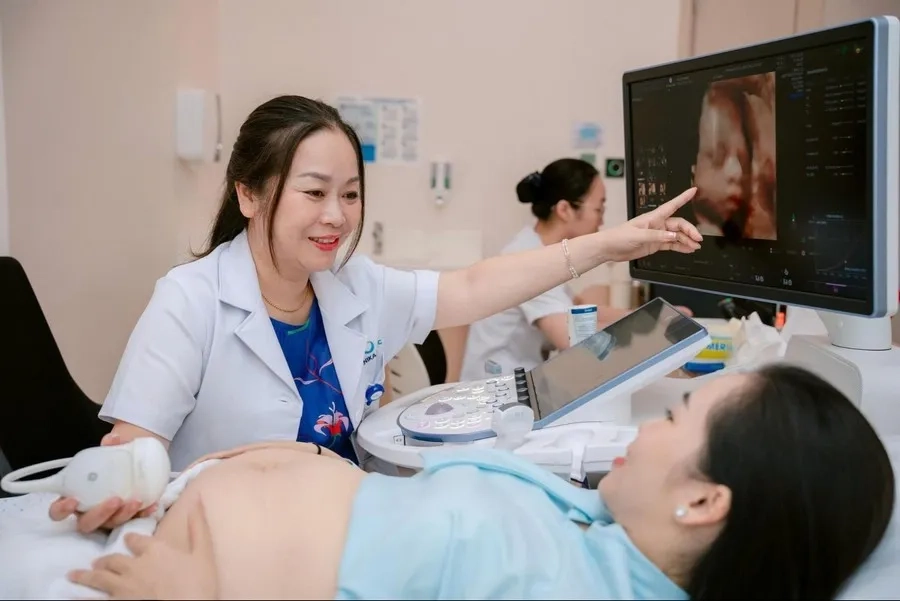 Siêu âm là cách phát hiện chính xác các bất thường về hình thái ở thai nhi