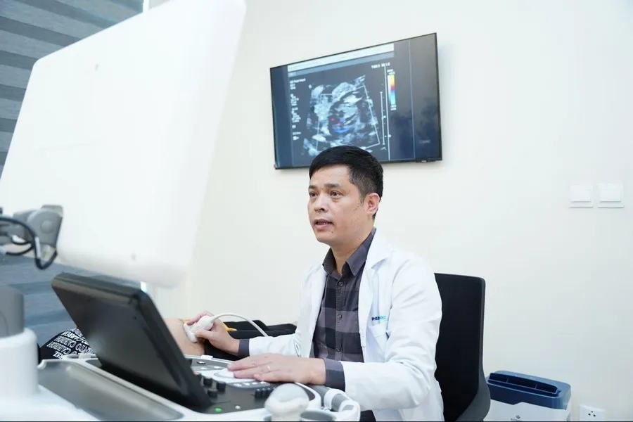 Siêu âm tim thai chuyên sâu giúp đánh giá chi tiết cấu trúc, hoạt động và lưu thông máu trong tim thai
