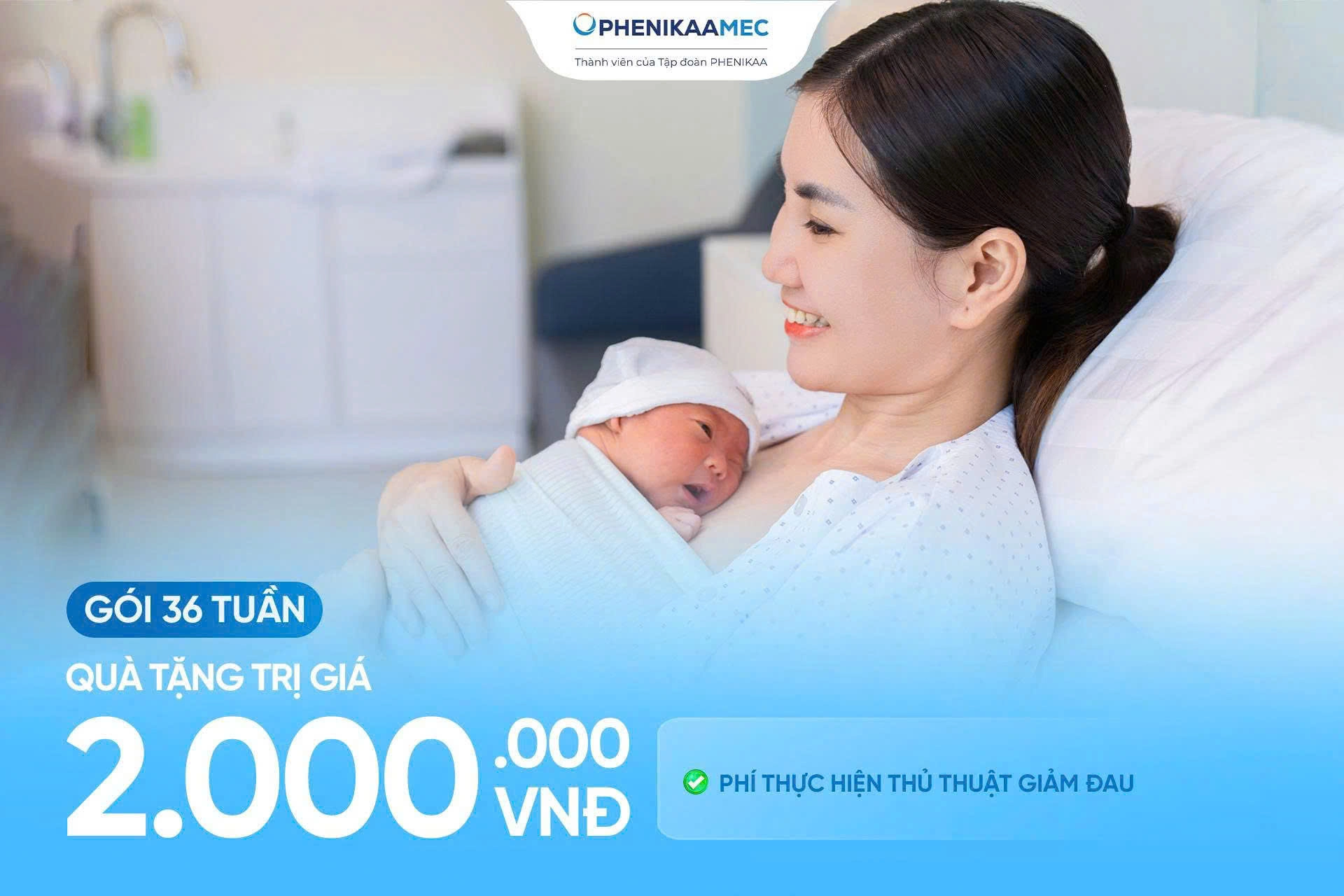 Ưu đãi đặc biệt Gói thai sản Standard tháng 2 
