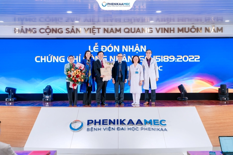 Khoa Hóa sinh – Huyết học, Bệnh viện Đại học Phenikaa đạt chứng nhận ISO 15189:2022 