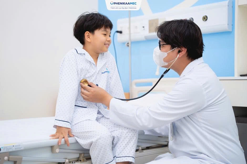 PhenikaaMec triển khai các gói khám Nhi chăm sóc sức khỏe toàn diện cho trẻ nhỏ