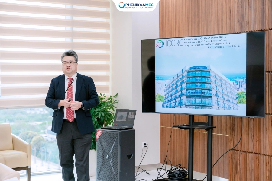 Bệnh viện Đại học Phenikaa đón tiếp Bệnh viện Đại học Kobe và Bệnh viện Nhãn khoa Kobe (Nhật Bản) tới thăm và làm việc