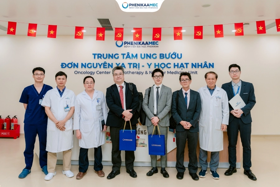 Bệnh viện Đại học Phenikaa đón tiếp Bệnh viện Đại học Kobe và Bệnh viện Nhãn khoa Kobe (Nhật Bản) tới thăm và làm việc