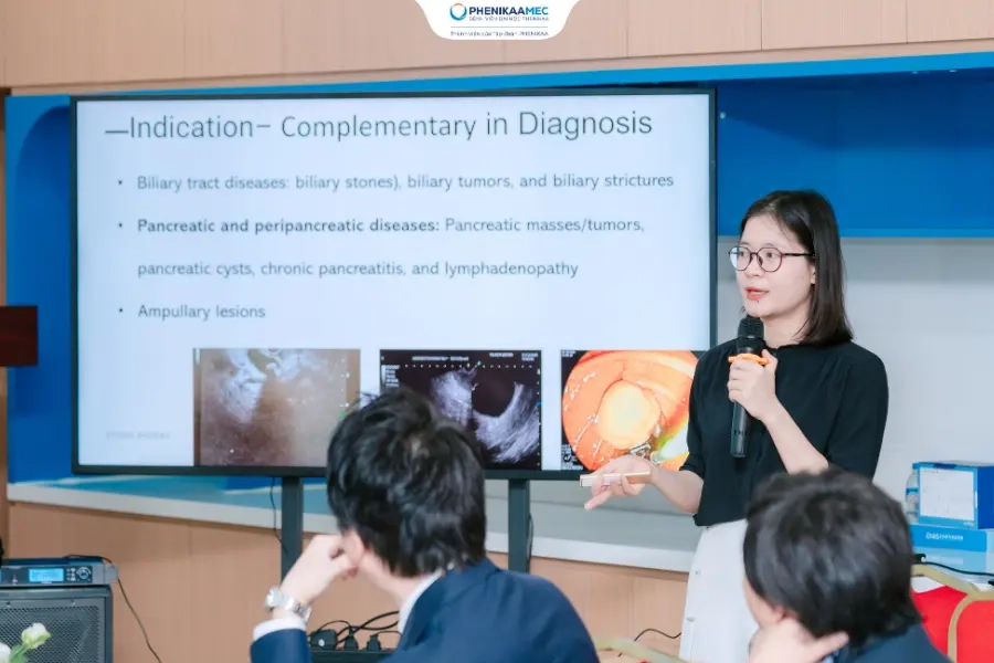 Hội thảo đào tạo nâng cao EUS tại Bệnh viện Đại học Phenikaa: Cập nhật kỹ thuật tiên tiến, nâng cao năng lực chuyên môn trong lĩnh vực tiêu hoá