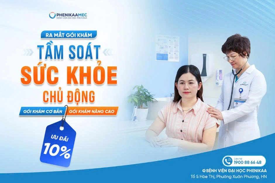 PhenikaaMec ra mắt các gói khám tầm soát sức khỏe chủ động