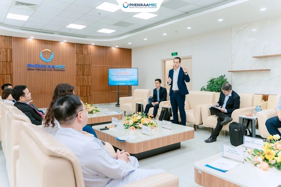 Bệnh viện Đại học Phenikaa mở rộng hợp tác với Công ty TNHH Sandoz