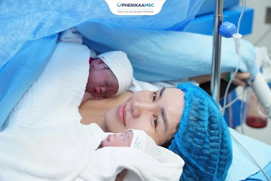 PhenikaaMec xử trí thành công ca song thai IVF kèm đái tháo đường và giảm tiểu cầu thai kỳ