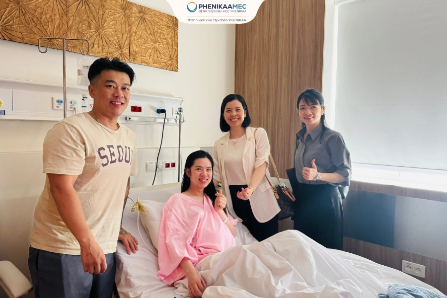 Từ nguy cơ đình chỉ thai kỳ đến cái kết trọn vẹn: 18 tuần theo dõi và chuyến bay đặc biệt đón em bé chào đời