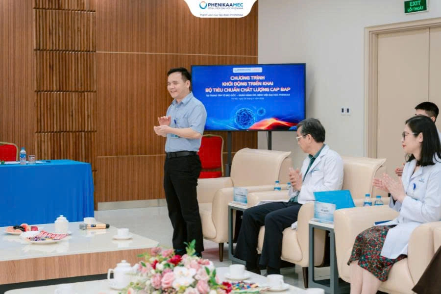 Khởi động triển khai Bộ tiêu chuẩn chất lượng CAP BAP tại Trung tâm Tế bào gốc và Ngân hàng mô, Bệnh viện Đại học Phenikaa