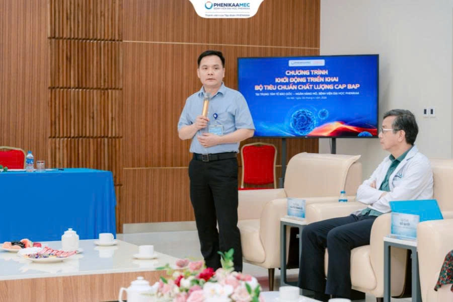 Khởi động triển khai Bộ tiêu chuẩn chất lượng CAP BAP tại Trung tâm Tế bào gốc và Ngân hàng mô, Bệnh viện Đại học Phenikaa
