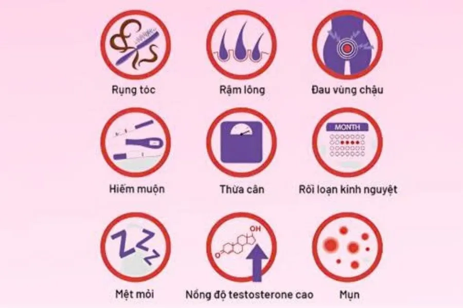 Một số biểu hiện cảnh báo buồng trứng đa nang gây AMH tăng cao