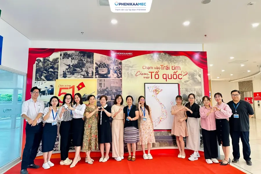 Hành trình in 1.975 dấu vân tay - Lan tỏa nhịp đập yêu thương tại Bệnh viện Đại học Phenikaa