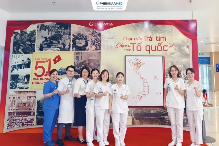 Hành trình in 1.975 dấu vân tay - Lan tỏa nhịp đập yêu thương tại Bệnh viện Đại học Phenikaa