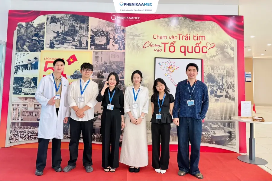 Hành trình in 1.975 dấu vân tay - Lan tỏa nhịp đập yêu thương tại Bệnh viện Đại học Phenikaa