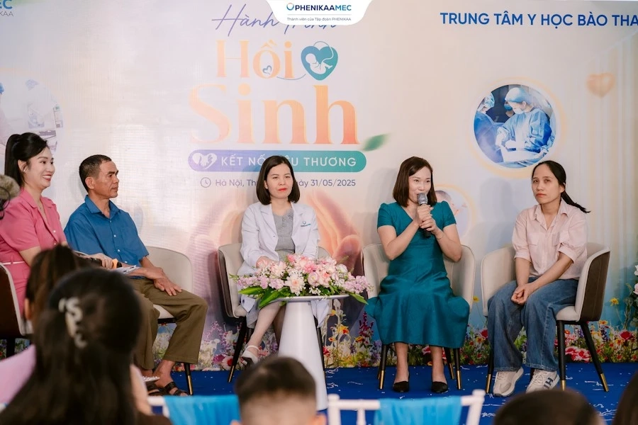 Những câu chuyện về hành trình “hồi sinh sự sống” của các em nhỏ được kể lại đầy cảm động