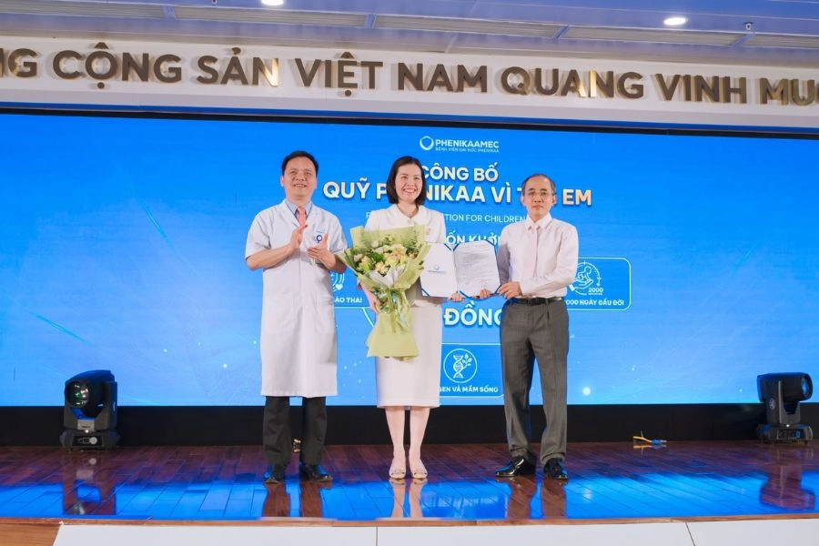 Bệnh viện Đại học Phenikaa ra mắt “Quỹ Phenikaa vì trẻ em”: Tiên phong xây dựng quỹ y tế chuyên sâu cho bà mẹ và trẻ em Việt Nam