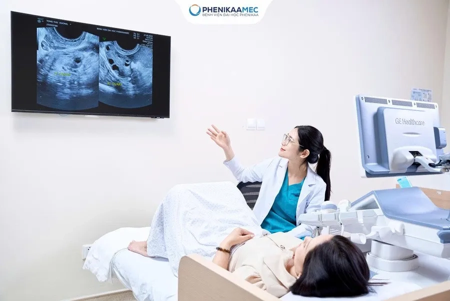 Hệ thống trang thiết bị hiện đại hỗ trợ chẩn đoán và điều trị bệnh lý phụ khoa