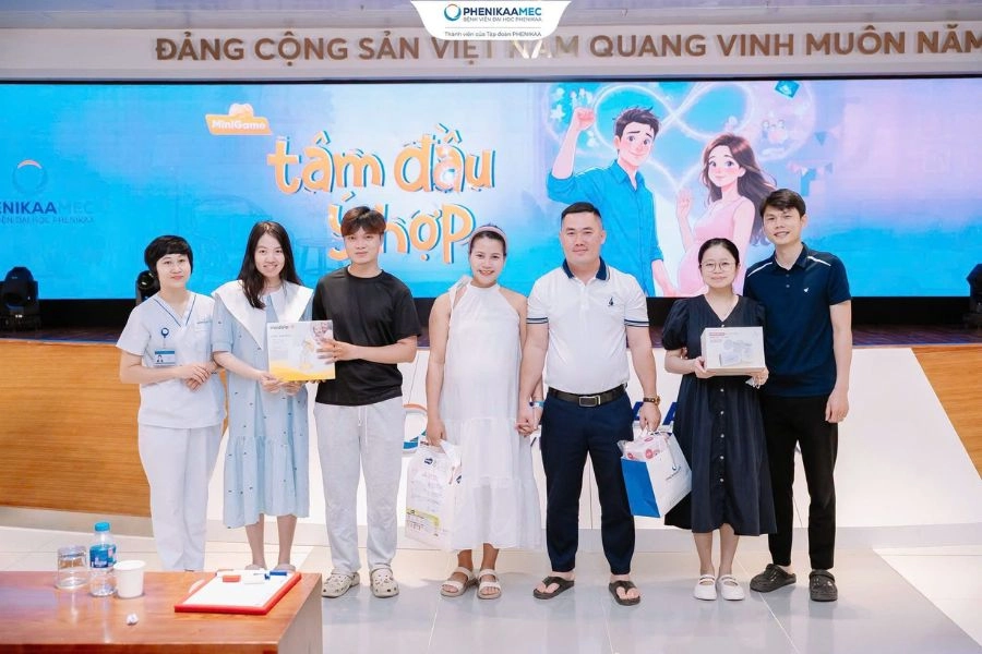 Gần 600 mẹ bầu và người thân tham dự lớp học tiền sản PhenikaaMec: Cập nhật kiến thức về nước ối để bảo vệ thai kỳ khỏe mạnh