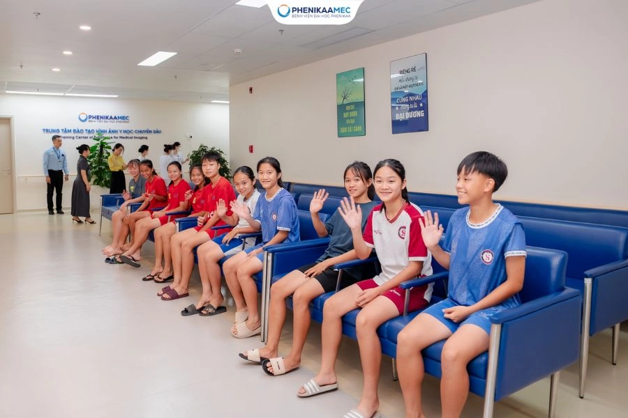 PhenikaaMec đồng hành cùng Liên đoàn Bóng đá Việt Nam chăm sóc sức khỏe các cầu thủ trẻ