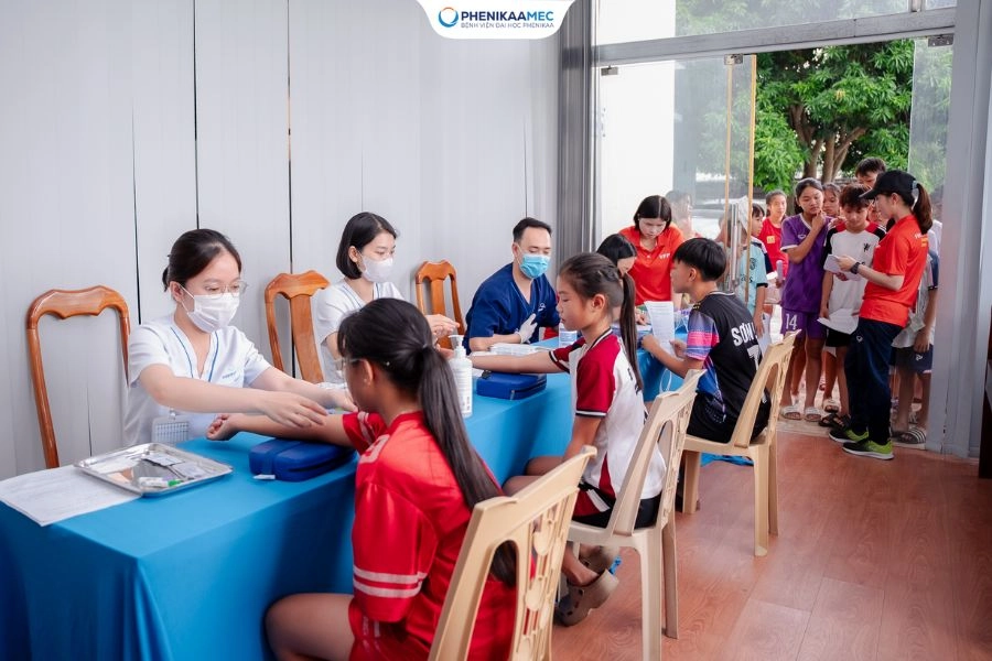 PhenikaaMec đồng hành cùng Liên đoàn Bóng đá Việt Nam chăm sóc sức khỏe các cầu thủ trẻ
