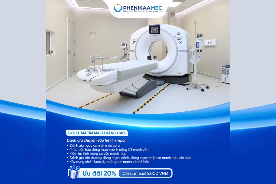 PhenikaaMec ra mắt các gói khám tầm soát bệnh lý tim mạch và đột quỵ dành cho từng nhóm nguy cơ