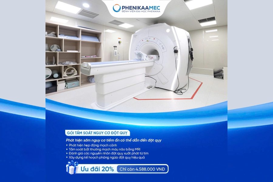 PhenikaaMec ra mắt các gói khám tầm soát bệnh lý tim mạch và đột quỵ dành cho từng nhóm nguy cơ