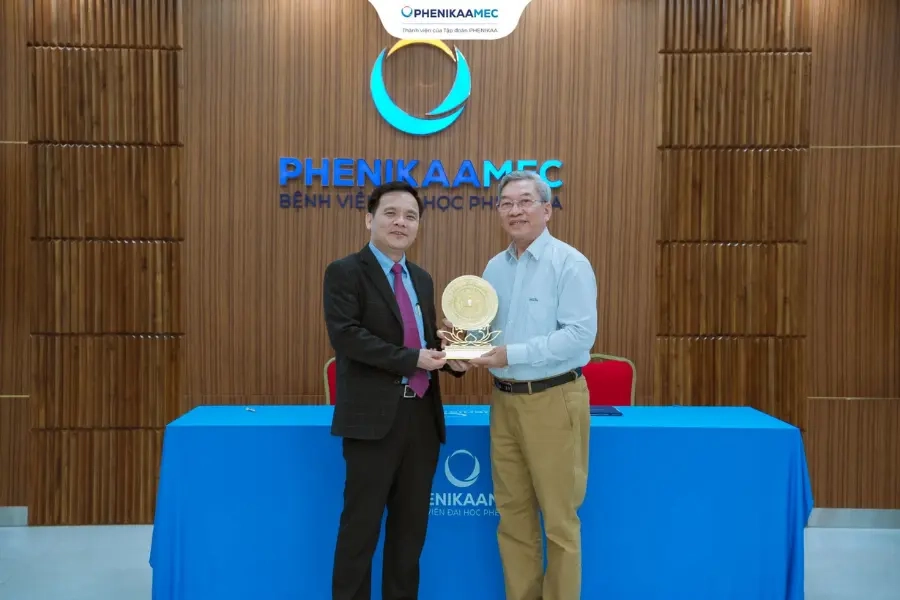 Bệnh viện Đại học Phenikaa và Bệnh viện Đa khoa Sài Gòn - Nam Định ký kết Biên bản ghi nhớ hợp tác 