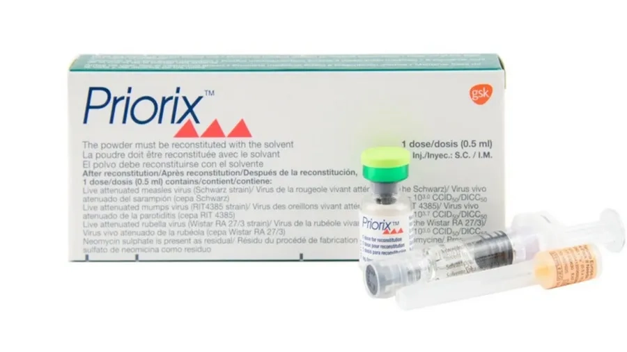 Priorix (Bỉ) là vắc xin phối hợp phòng ngừa sởi - quai bị - rubella