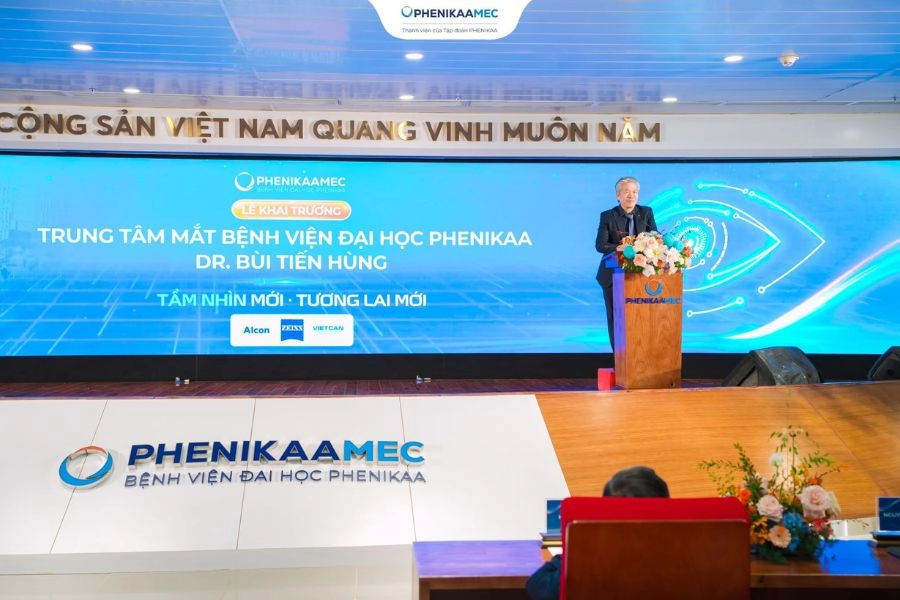 Khai trương Trung tâm Mắt Bệnh viện Đại học Phenikaa – Dr. Bùi Tiến Hùng: Kiến tạo mô hình nhãn khoa chuyên sâu, nâng tầm chăm sóc thị lực toàn diện