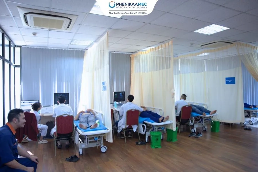 Khám sức khỏe cho nhân viên có thể thực hiện tại đơn vị hoặc bệnh viện