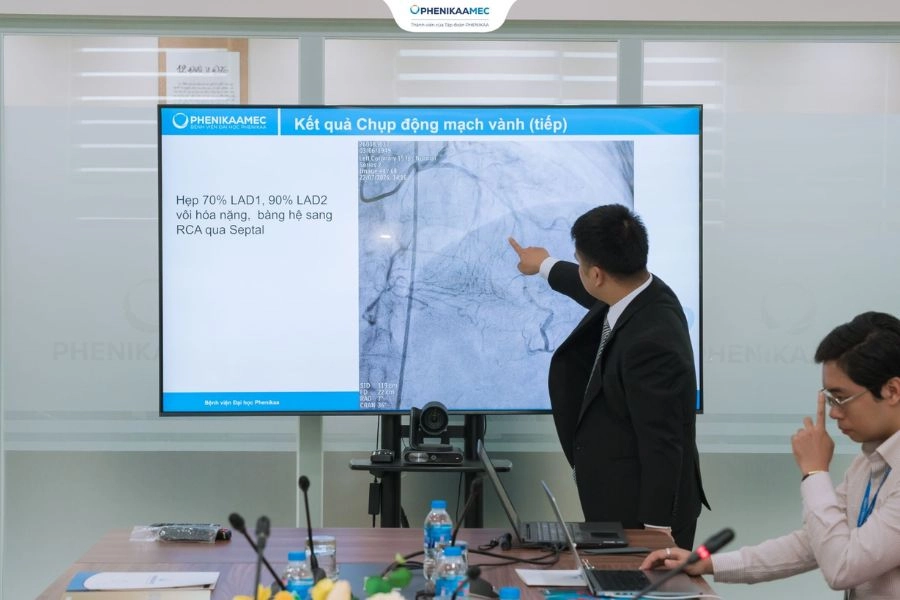 Trung tâm Tim mạch PhenikaaMec tổ chức chương trình sinh hoạt và trao đổi chuyên môn “Chiến lược can thiệp tổn thương động mạch vành phức tạp”