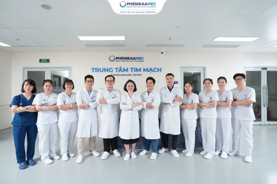PhenikaaMec chẩn đoán và xử trí kịp thời block nhĩ thất độ III, cứu người bệnh khỏi nguy cơ đột tử