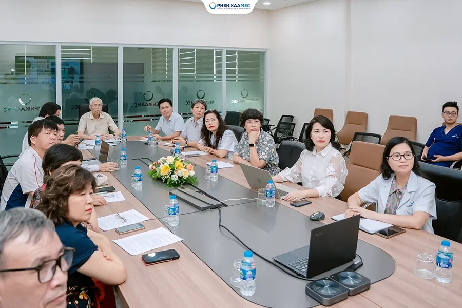 PhenikaaMec đón tiếp Ban vận động Hội Dược sĩ Việt Nam 2