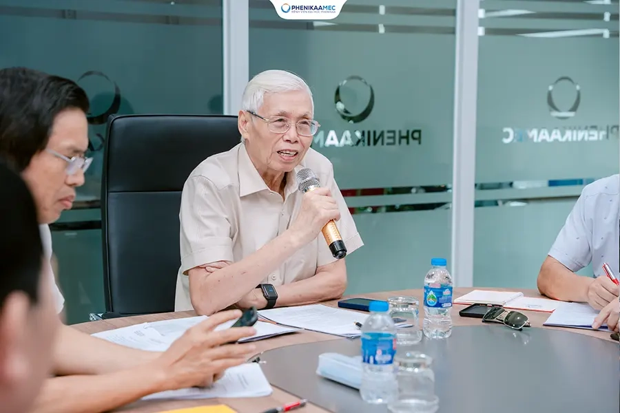 PhenikaaMec đón tiếp Ban vận động Hội Dược sĩ Việt Nam 3