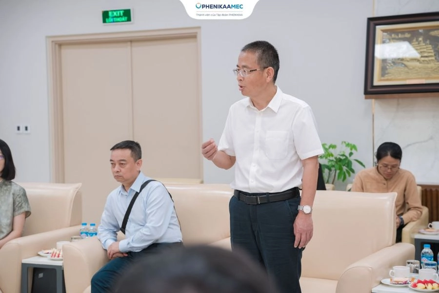 Bệnh viện Đại học Phenikaa thúc đẩy trao đổi hợp tác với Bệnh viện Trực thuộc số 1, Đại học Trung Y Dược Quảng Châu