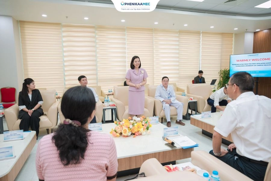 Bệnh viện Đại học Phenikaa thúc đẩy trao đổi hợp tác với Bệnh viện Trực thuộc số 1, Đại học Trung Y Dược Quảng Châu