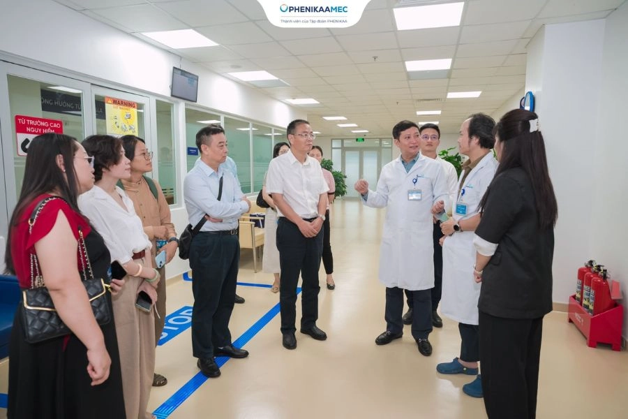 Bệnh viện Đại học Phenikaa thúc đẩy trao đổi hợp tác với Bệnh viện Trực thuộc số 1, Đại học Trung Y Dược Quảng Châu