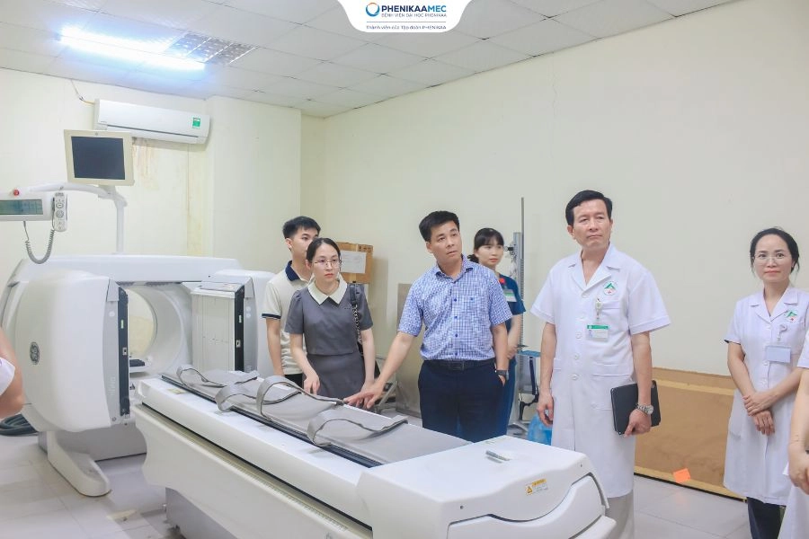 Trung tâm Ung bướu PhenikaaMec tăng cường kết nối chuyên môn với Bệnh viện Đa khoa số 2 tỉnh Lào Cai