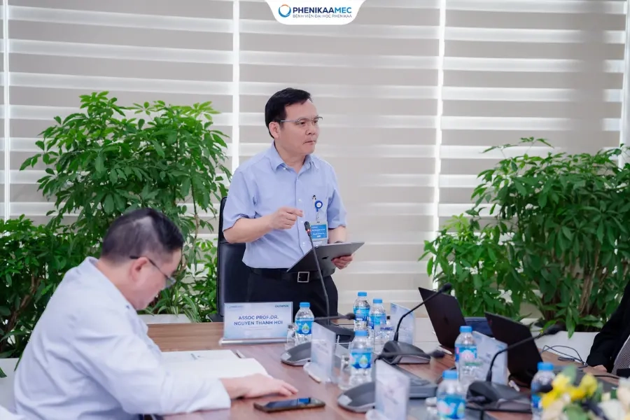 Trung tâm Tiêu hóa PhenikaaMec tổ chức sinh hoạt chuyên đề, nâng cao năng lực phát hiện sớm ung thư tiêu hóa 