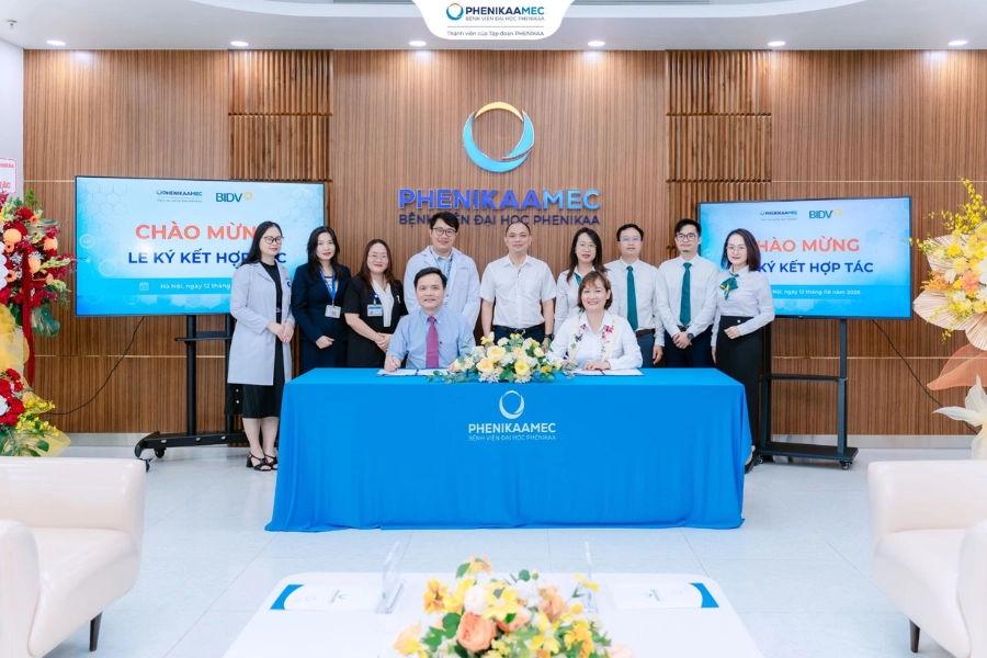 PhenikaaMec và BIDV ký kết hợp tác triển khai chương trình thanh toán trả góp dịch vụ lưu trữ mô và tế bào gốc