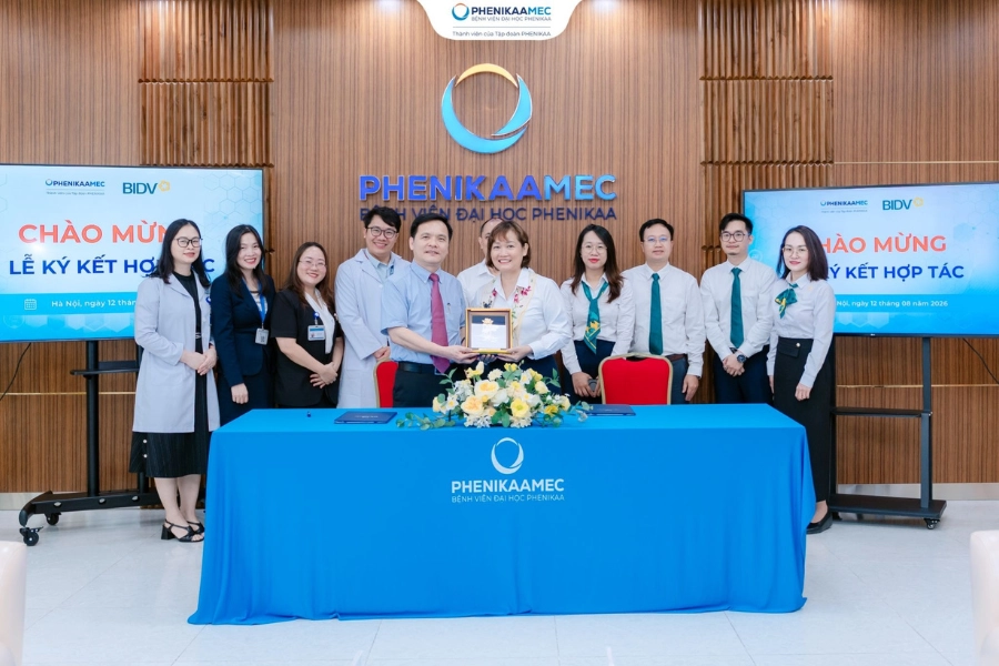 PhenikaaMec và BIDV ký kết hợp tác triển khai chương trình thanh toán trả góp dịch vụ lưu trữ mô và tế bào gốc