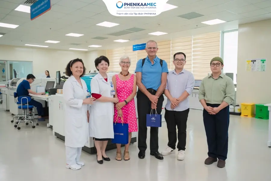 PhenikaaMec làm việc với Chủ tịch Hội xơ vữa động mạch châu Âu, định hướng xây dựng Trung tâm Xơ vữa động mạch chuyên sâu