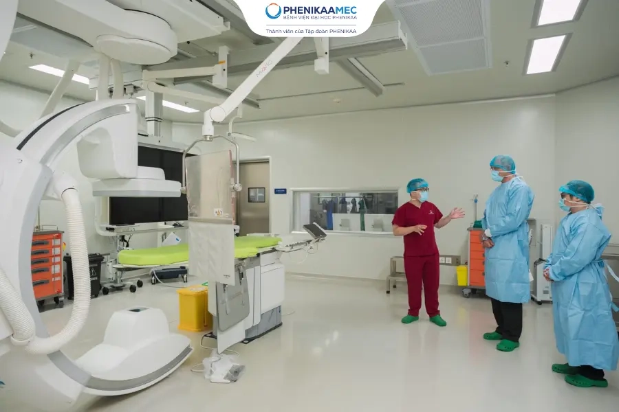 PhenikaaMec làm việc với Chủ tịch Hội xơ vữa động mạch châu Âu, định hướng xây dựng Trung tâm Xơ vữa động mạch chuyên sâu