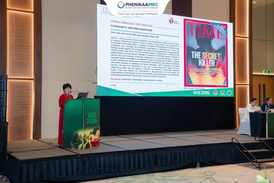 Trung tâm Tim mạch PhenikaaMec ghi dấu ấn tại Hội nghị Khoa học Xơ vữa động mạch Việt Nam lần IV