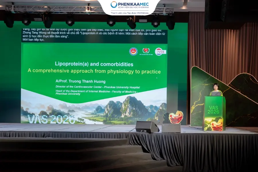 Trung tâm Tim mạch PhenikaaMec ghi dấu ấn tại Hội nghị Khoa học Xơ vữa động mạch Việt Nam lần IV