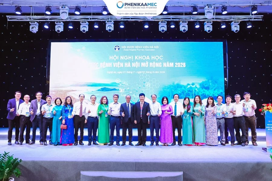 Bệnh viện Đại học Phenikaa ghi dấu ấn tại Hội nghị Khoa học Dược Bệnh viện Hà Nội mở rộng năm 2026
