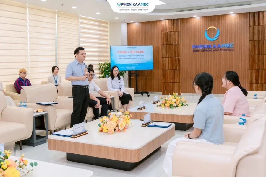 Bệnh viện Đại học Phenikaa tăng tốc hành trình hướng tới Chương trình Công nhận chất lượng Ngân hàng sinh học theo tiêu chuẩn CAP (CAP – BAP) tại Trung tâm Tế bào gốc và Ngân hàng mô