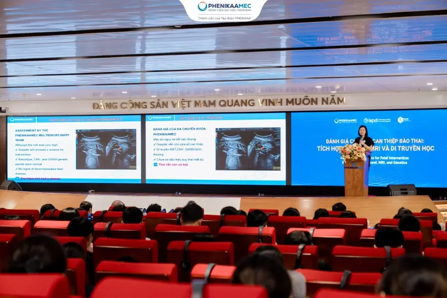 Cập nhật những tiến bộ mới nhất của Y học bào thai thế giới tại ngày đầu Hội thảo Khoa học Quốc tế Y học Bào thai 2026
