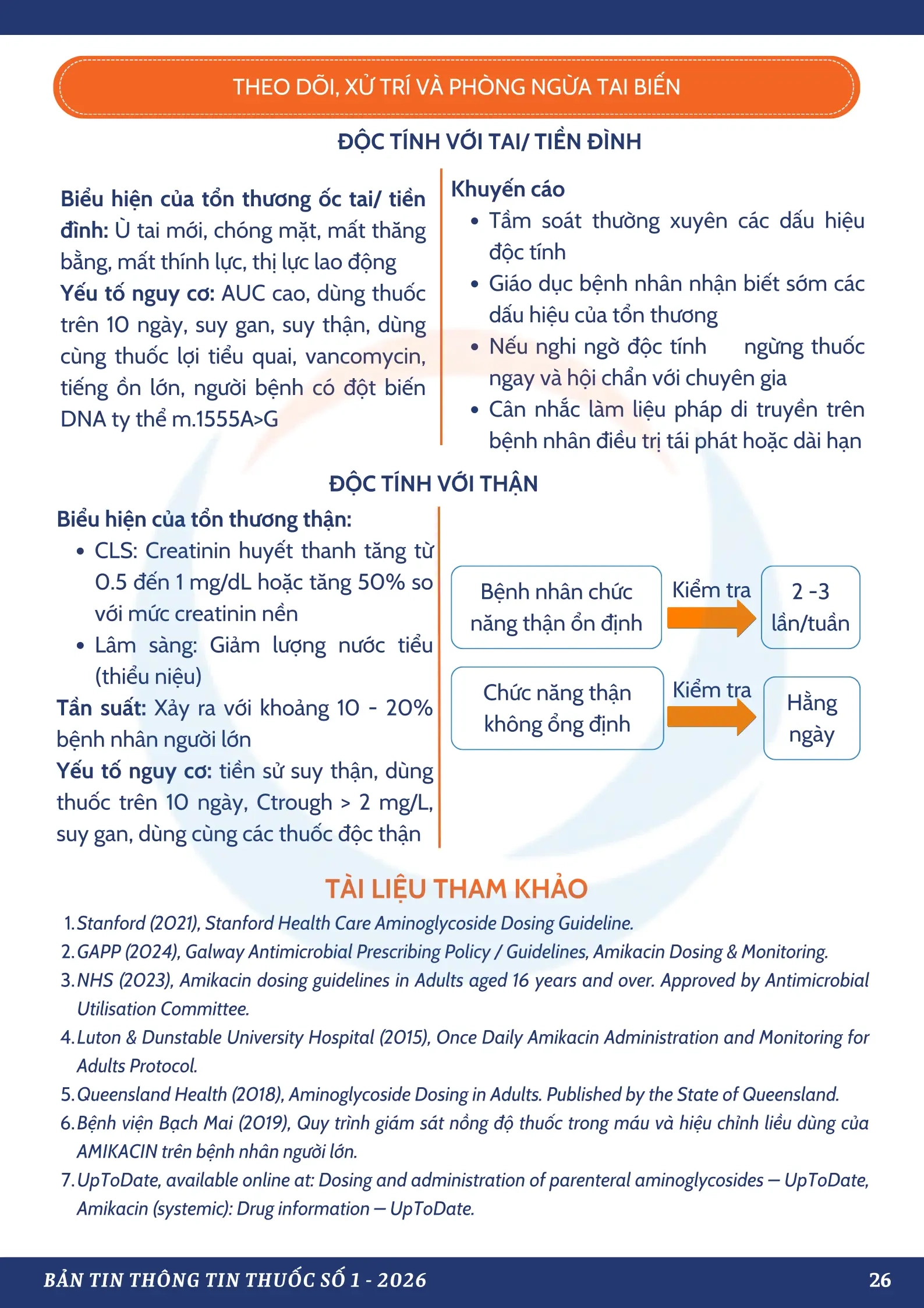 Bản Tin Thông Tin Thuốc Số 1 - 2026